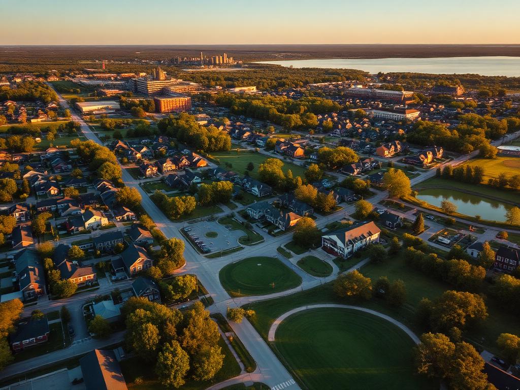 Neighborhood in Zion, IL, where Jablonski Insurance writes auto and home policies