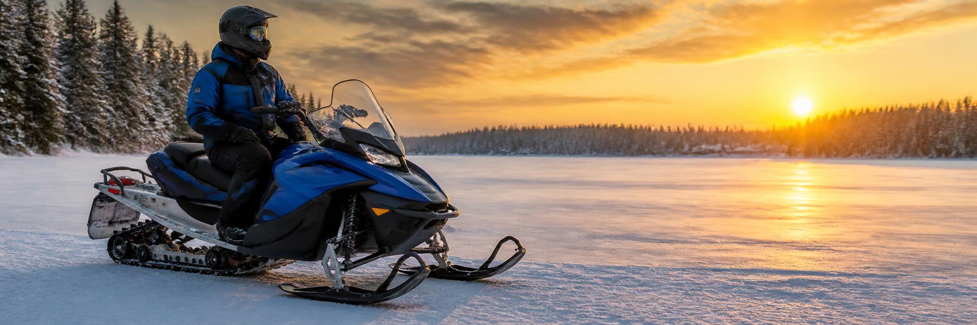 Everyday life covered by Snowmobile Insurance around the Chain O'Lakes in Fox Lake, Illinois
